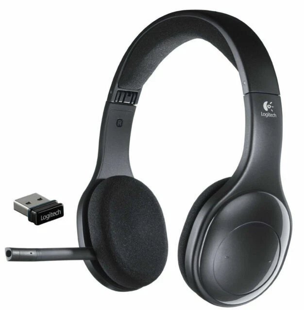 Cuffie pieghevole neri per computer