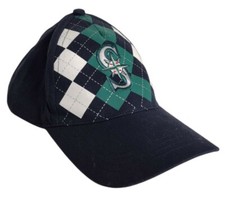 BOEING Ball Cap Hat Youth Size Blue Checkered Compass S Embroidered Adjustable