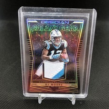DJ Moore 2018 Panini Obsidian Galaxy Gear 3-Color Patch #’d/50