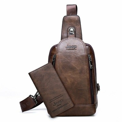 jeep leather backpack
