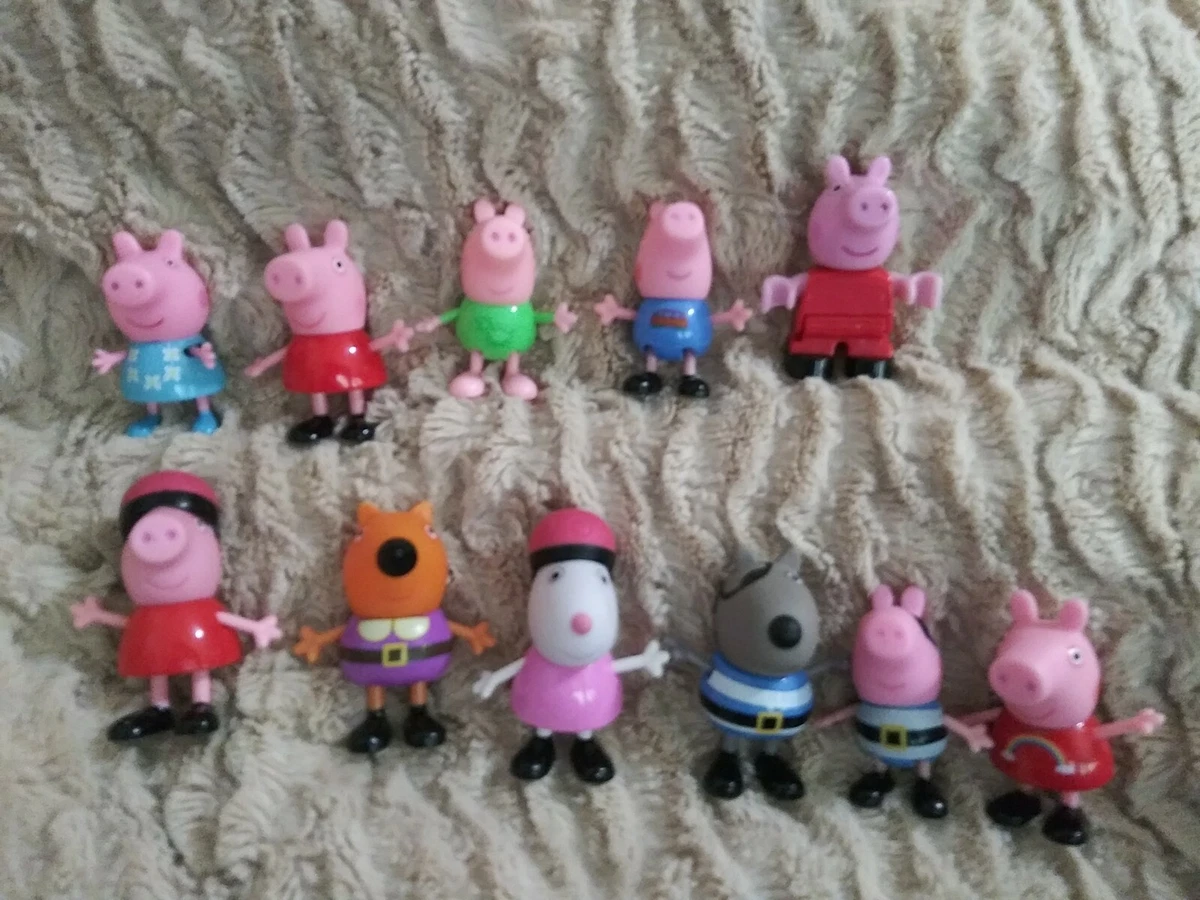 Lot of 11 Peppa Pig Friends 2
