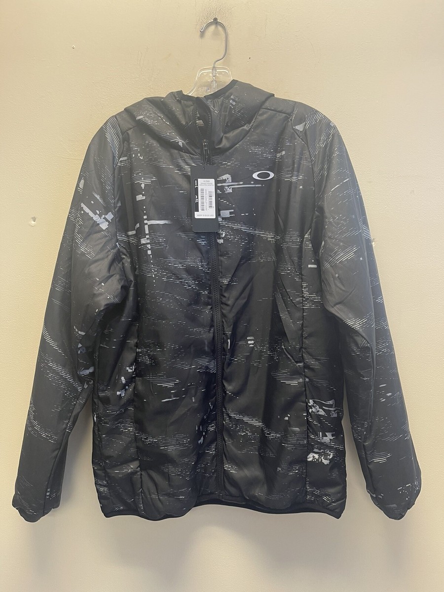 Oakley Black Size L Soft Shell Midweight Bomber Track Jacket Oakley Black Size L Soft Shell Midweight Bomber Track Jacket