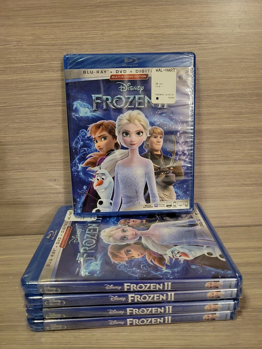 Frozen 2 II Disney Blu ray DVD Digital Code New Free Shipping
