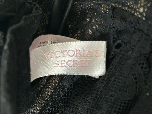 Victoria's Secret Bra 34C Dream Angels Unlined Demi Underwire Lace High Neck NEW - Picture 6 of 6