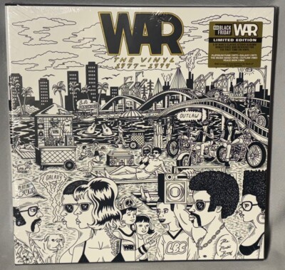 WAR VINYL (1977-1994) (5LP)レコード新品未使用 LP WAR The Vinyl 1977-1994 (5LPs VINYL BOX SET, RSD BF 2024) NEW