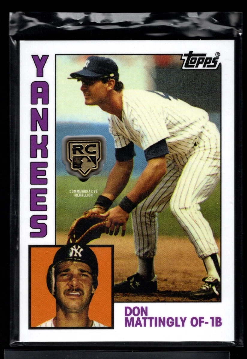 DON MATTINGLY YANKEES 2020 TOPPS ROOKIE CARD RETROSPECTIVE RC LOGO  MEDALLION | eBay
