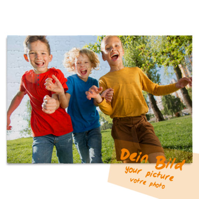 Personalisierbares Fotopuzzle mit eigenem Motiv oder Bild, 120 Teile