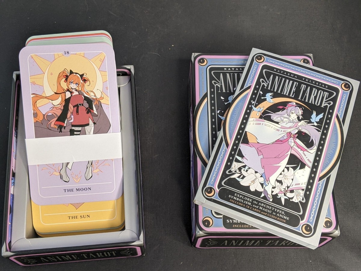 Natasha Yglesias Anime Tarot 78 Cards and Guidebook | eBay