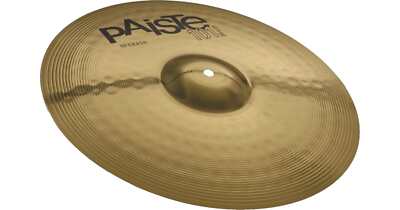 Paiste 16'' 101 Brass Crash Becken Schlagzeug Messing Einsteiger MS63 universal