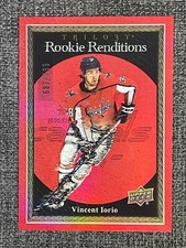 Vincent Iorio 2023-24 UD Trilogy Hockey Rookie Renditions Red /799 #RR-40