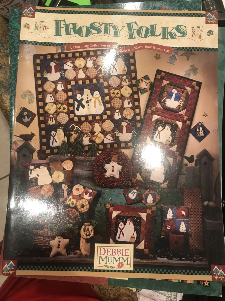 Lot 3 Debbie Mumm Christmas Crafts Books Frosty Folks Seasonal Natures Christmas