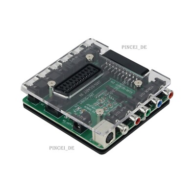 Video Converter RGBS/SCART to YUV YCBCR/S-Video for Dreamcast SEGA SFC PS2 MD