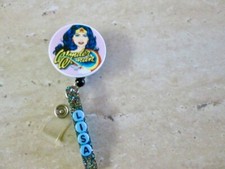 ID BADGE RETRACTABLE REEL SUPER HERO, MEDICAL,NURSE,PEDIATRICS,ICU,ER,NICU,ER