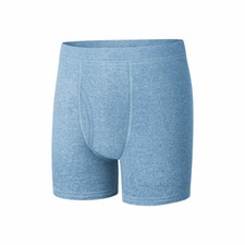 Boys' Hanes Boxer Brief with ComfortSoft Waistband Assorted Blues 4-Pack-BU756F