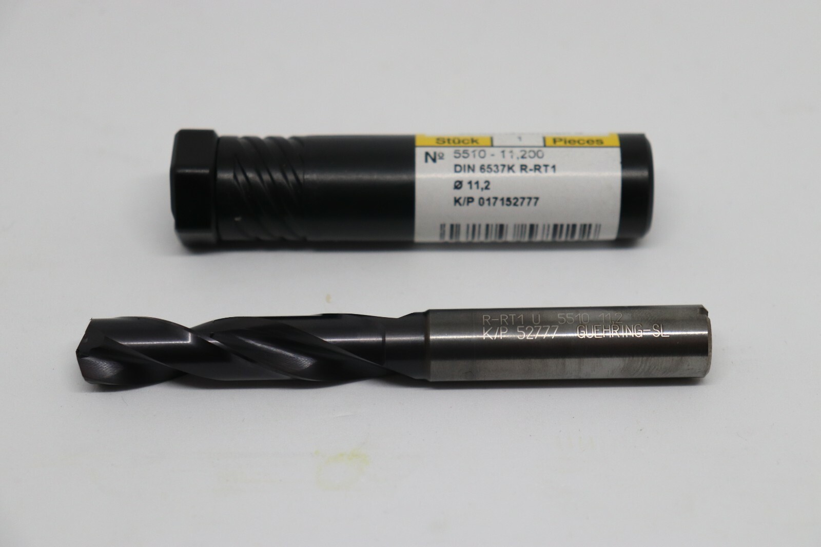 Foret carbure 11,2 mm Guhring 5510 RT 100 U pour percage court DIN 6537K