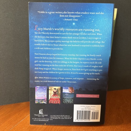 Under Texas Stars Colleen Coble Book Christian Fiction Romance Series Complete - Picture 4 of 8