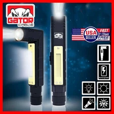 90° Degree Bright Flashlight Torch LED COB Tactical Military Rechargeable 5 Mode