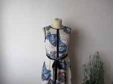 Dorothy Perkins Damen Kleid Gr. 34-36 ärmellos Schmetterlinge wie neu