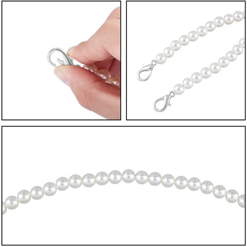 2 pz perle manici borsa ricambio catena borsa tracolla perle manici donna - Foto 22 di 55