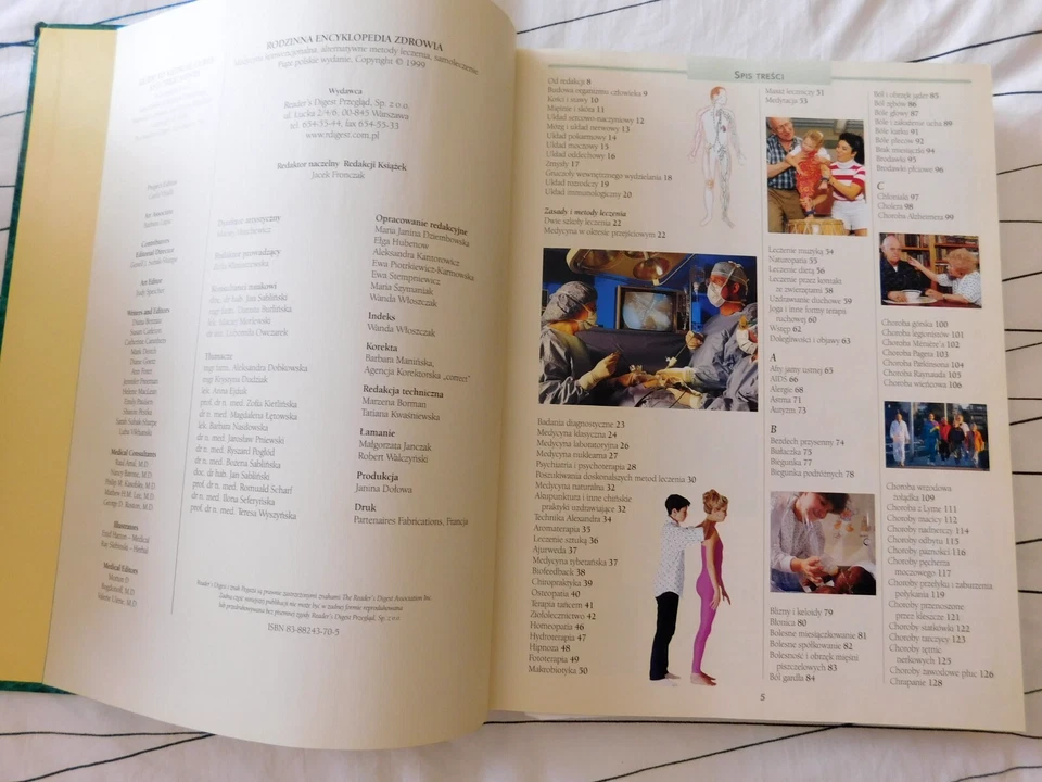"Rodzinna Encyclopedia Zdrowia" - Polish language book ksiazka po polsku Foto 4 de 4