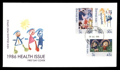 Mayfairstamps New Zealand FDC 1986 health issue First Day Cover aax_33757