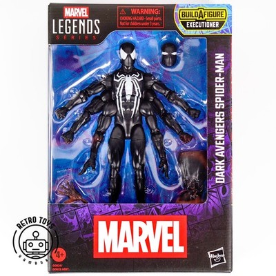 Symbiote Spider-Man Black Suit Dark Avengers Man-Spider Marvel Legends Series