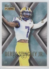 2022 Wild Card Matte SP Exclusive White/Teal 5/8 Derek Stingley Jr Rookie RC a8x. rookie card picture
