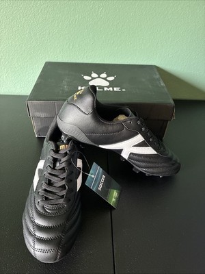 KELME Nebula Men's Soccer Cleats Size 7.5 Black White FG AG Outdoor Shoes NWT