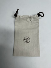 Authetic Hermes Drawstring Dust Bag Size 5 X 8 Inches