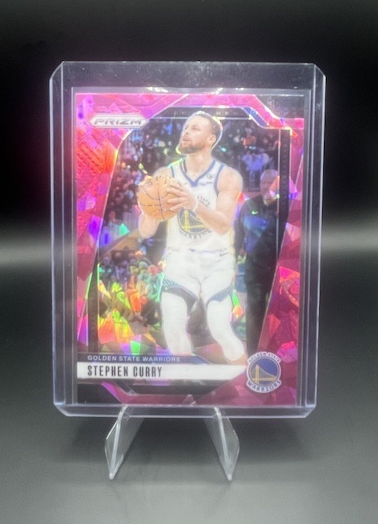 2024-25 Panini Prizm - Stephen Curry #134 Pink Ice Prizm
