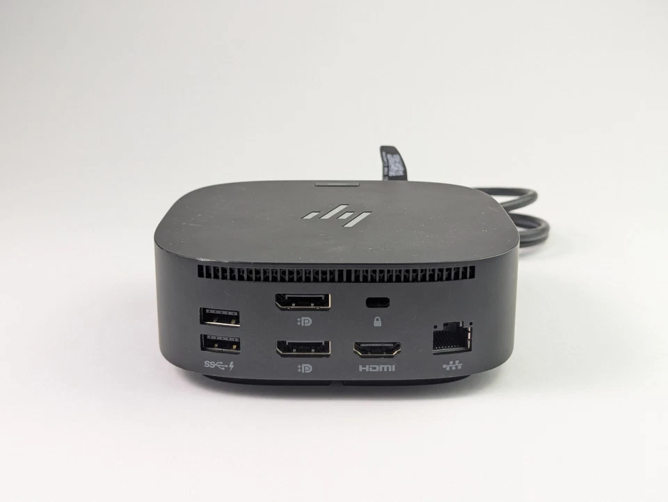 HP USB-C Dock G5 HSN-IX02 + 120W AC Adapter TPN-LA18 Universal Docking Station - Imagen 3 de 4