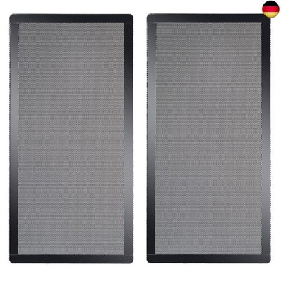 280mm x 140mm PC Gehäuse Staub Netzfilter, 2 Stück, magnetischer Rahmen, Compute