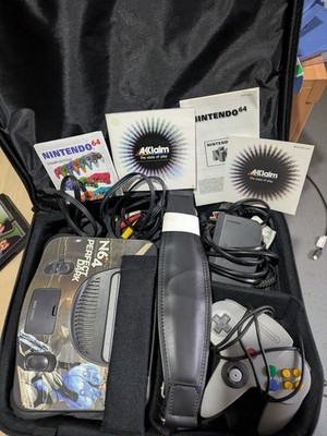 Nintendo N64 Konsole mit Tasche, Spiele - getestet & funktionsfähig Beschreibung lesen