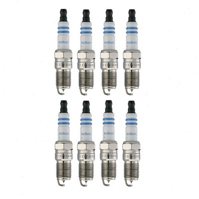 8 pc Bosch Double Iridium Spark Plugs for 1993-2008 Ford F-150 4.6L 5.4L ad