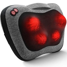 VIKTOR JURGEN Shiatsu Back Massager with Heat Deep Tissue Massage for Ne