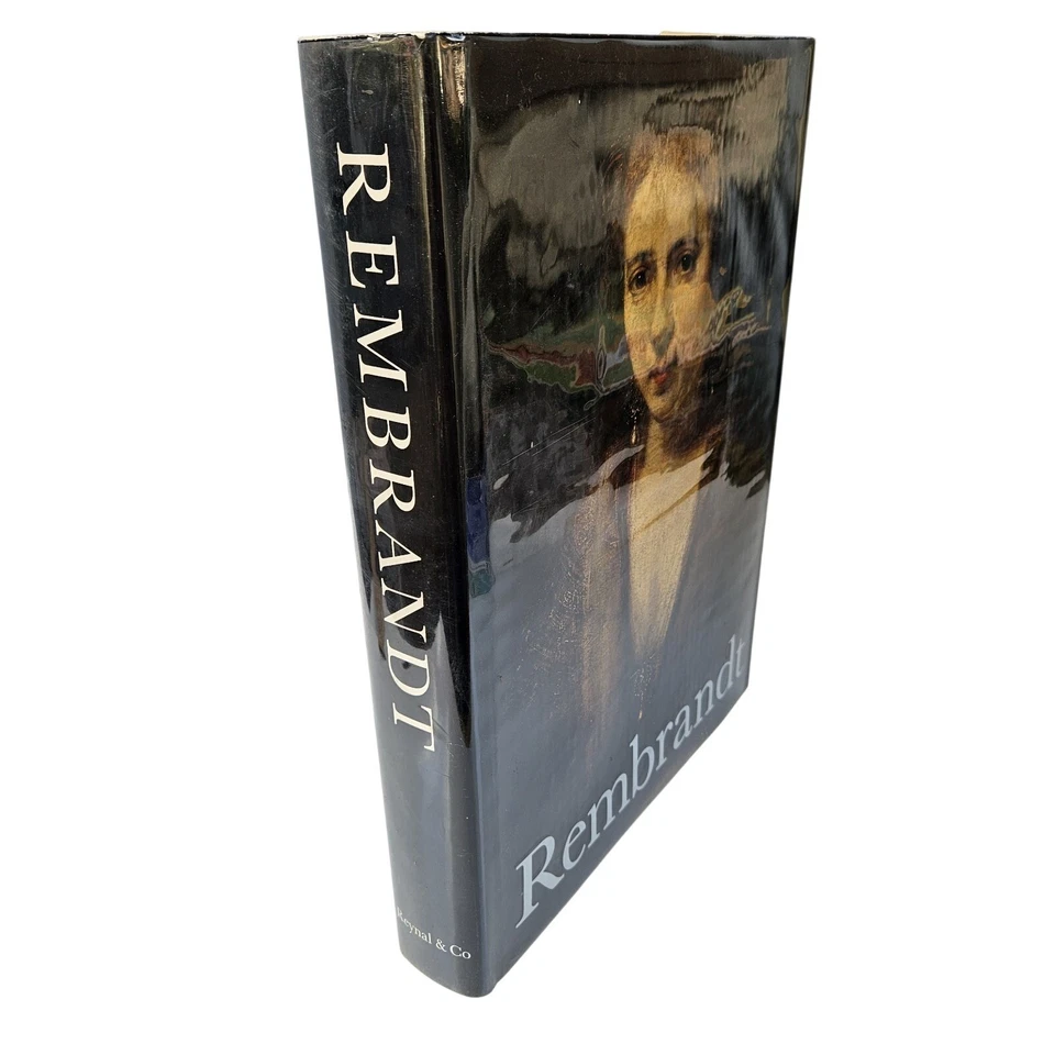 Rembrandt Paintings HC DJ Art Book By Horst Gerson Reynal & Company 1968 Edition - Image 2 of 4