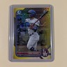 2022 Bowman Chrome Prospects Jose Ramos #BCP-129 Yellow Mojo Refractor /75 (RC)