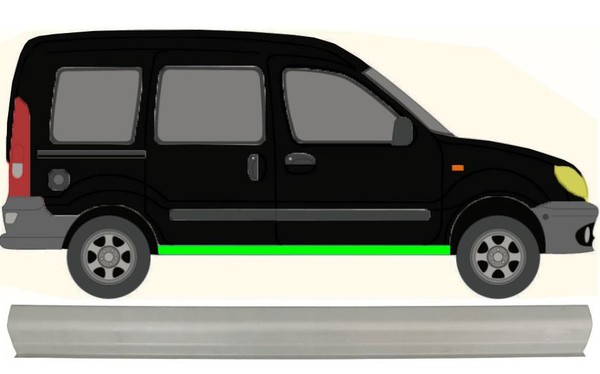 Schweller FüR Renault Kangoo 1997 – 2008 Rechts-image