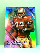 Terry Jackson 1999 edge masters refractor blue SP /5000 rookie card. rookie card picture