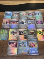 Pokemon Tcg Prismatic Evolutions Pokeball Trainer lot - 18 Cards - NM - No Dupes