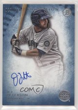 2015 Bowman Inception Prospect Auto Blue 23/150 DJ Peterson #PA-DP Auto 0o6v