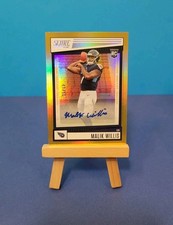 🔥🔥Malik Willis 2022 Panini Score- Gold Zone Rookie Signatures /50 RC #305