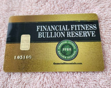 1 Gram 999.9 Gold Bar Nadir Financial Fitness Bullion Reserve 5753.83 per troy oz