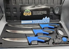 Outdoor Edge Fillet Fishing Knives Knife Kit Set Stainless Steel 6" 7.5" 9.5"