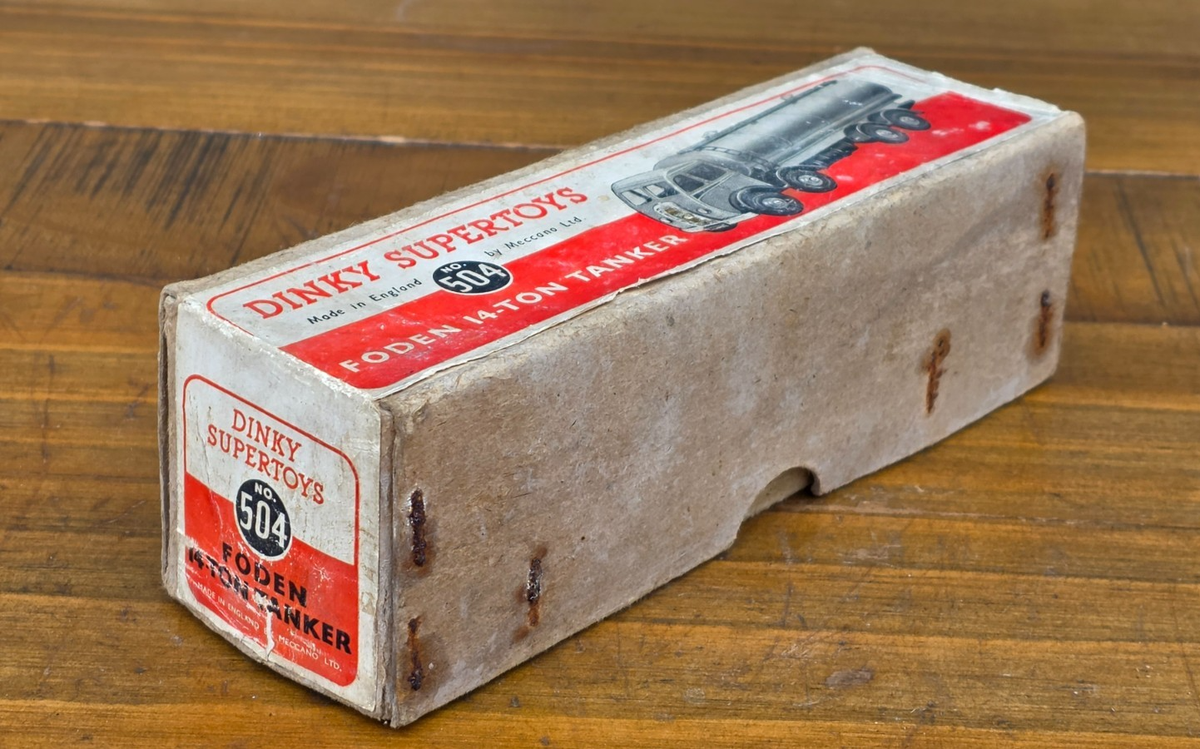 Dinky Toys Angleterre - Camion Citerne FODEN 14 Ton Tanker Ref504 - 1948/54