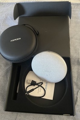 AISPEECH 360 Degree Noise Cancelling Conference Speakerphone Power Tested