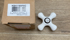 Kingston Brass ksh1165pxc Cold Porcelain Cross Handle, 3/8" X 16PT