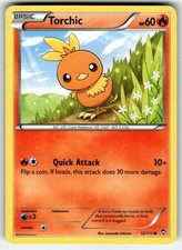 Torchic 12/111 XY - Furious Fists Pokemon Common Near Mint