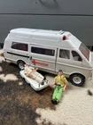Vintage 1970s Tonka Rescue Ambulance With Medics Patient And Accessories 18 Inch