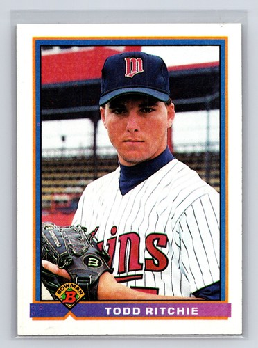 1991 Bowman Todd Ritchie #332 card